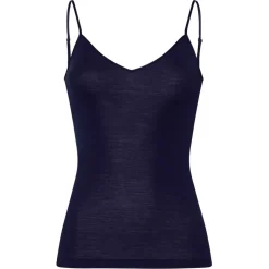 SPAGHETTI TOP I ULD/SILKE | NIGHT BLUE