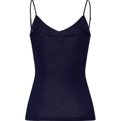 SPAGHETTI TOP I ULD/SILKE | NIGHT BLUE