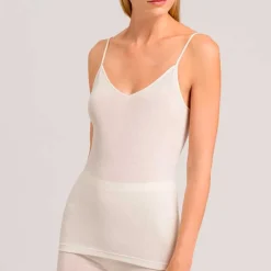 SPAGHETTI TOP I ULD/SILKE | CYGNE