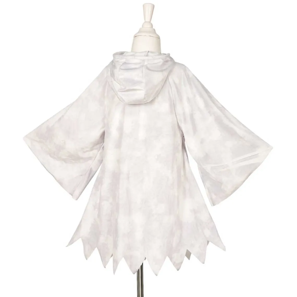 SPØGELSE JAKKE/MASKE 5-7 ÅR