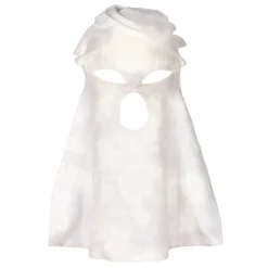 SPØGELSE JAKKE/MASKE 5-7 ÅR