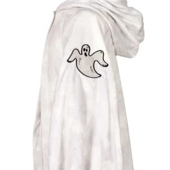 SPØGELSE JAKKE/MASKE 5-7 ÅR