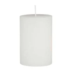 STEARINLYS - RUSTIK | HVID