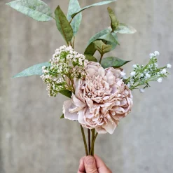 STILK 20 CM - GRØN/HVID