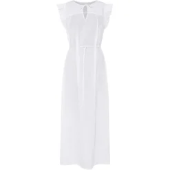 STOCKHOLM LANG KJOLE | BRIGHT WHITE