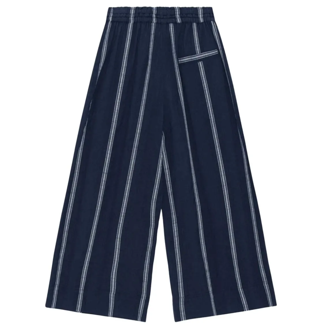 STORIE STRIPE PANTS | DARK NAVY/WHITE