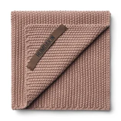 STRIKKET KARKLUD 25X25 CM | LATTE