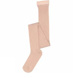 STRØMPEBUKSER COTTON RIB | ROSE DUST