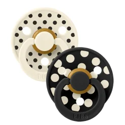 STUDIO POLKA, 2-PACK STR. 2 | IVORY/BLACK