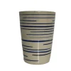 TALL CUP | BLUE PINSTRIPE