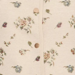 TAMBOURINE WAISTCOAT | JAQUARD FLOWERS