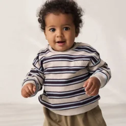 TAMMAS SWEATSHIRT | COLLEGE STRIPE