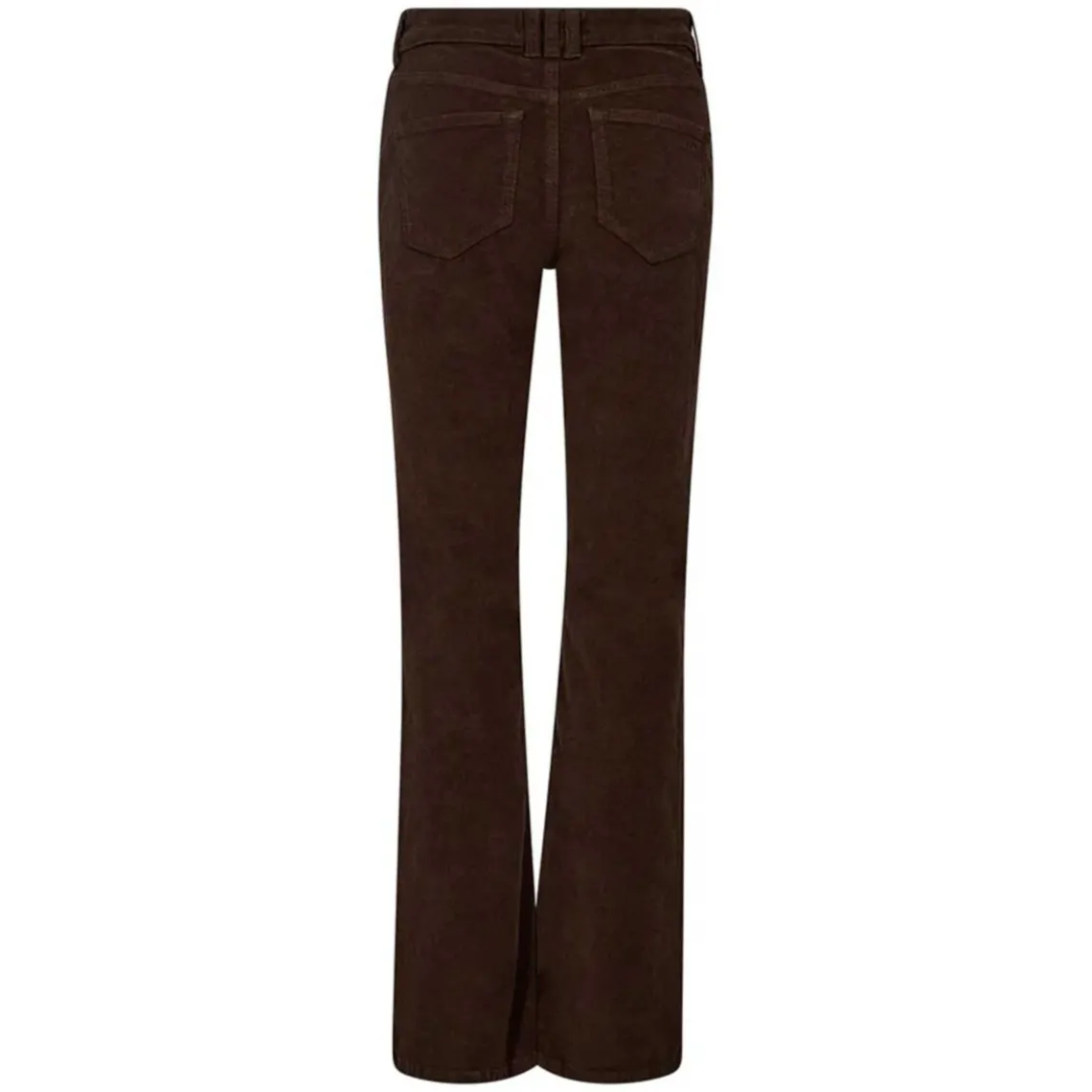 TARA FLARE JEANS BABY CORD | EXPRESSO BROWN