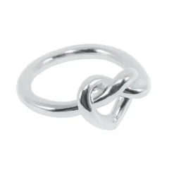TIED HEART RING | SØLV