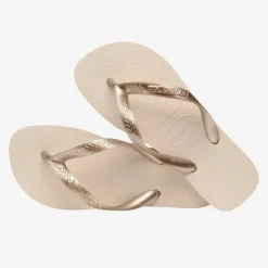 TOP TIRAS SENSES KLIPKLAPPER | BEIGE