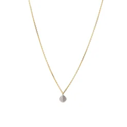 TRES PETIT VINTAGE SHELL HALSKÆDE | FORGYLDT