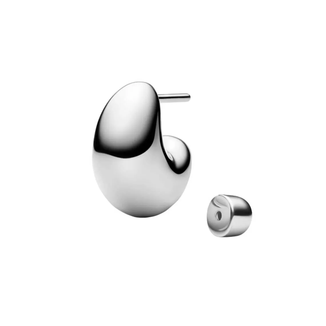 TRYVANN PILLOW ØRERING 1 STK. | SØLV