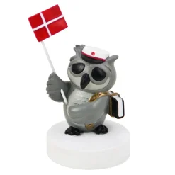 UGLE MED BOG OG FLAG | RØD