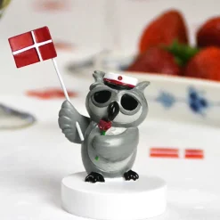 UGLE MED ROSE OG FLAG | RØD