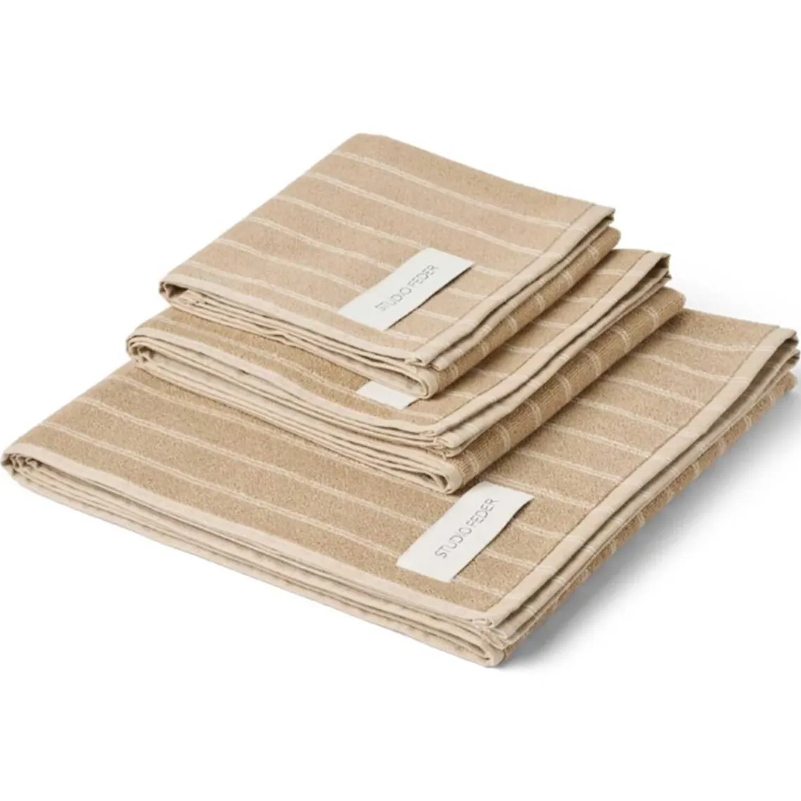 UNA HÅNDKLÆDE 50X100 CM | SAND BEIGE RAIN