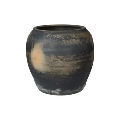 UNIKA LERPOTTE H40 CM | SORT