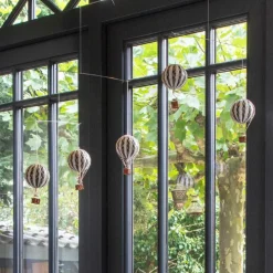 URO M/LUFTBALLONER | SORT/HVID