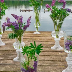 VASE I GLAS D21XH40 CM