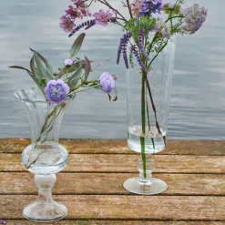 VASE I GLAS D21XH40 CM