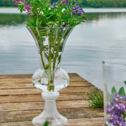 VASE I GLAS D26XH50 CM