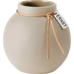 VASE RUND BEIGE