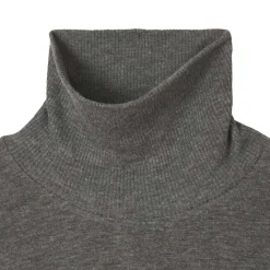VEDINY T-SHIRT M/TURTLENECK | ANTHRACITE