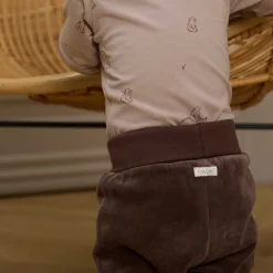 VELOUR PANTS | COFFEE QUARTZ