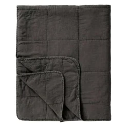 VINTAGE QUILT SENGETÆPPE | THUNDER GREY