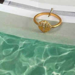 VINTAGE SHELL RING | FORGYLDT