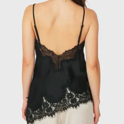 VIOLE LACE TOP | BLACK