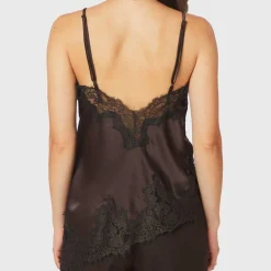 VIOLE LACE TOP | DARK BROWN