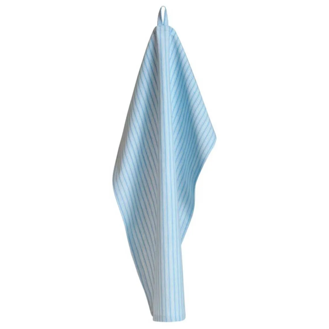 VISKESTYKKE 50X70 CM | LYSEBLÅ/HVID