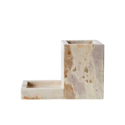 VITA OPVASKEHOLDER I MARMOR 11X21X14 CM | SEASHELL