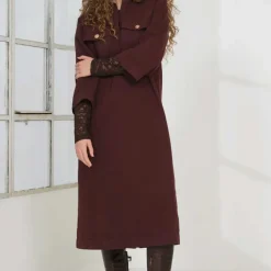 VIVIAN DRESS | BORDEAUX
