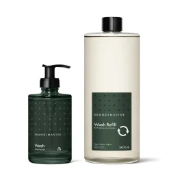WASH HÅND/KROPSSÆBE REFILL 1000 ML | SKOG