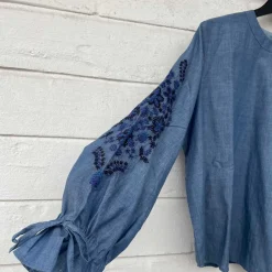 WILMA BLOUSE | CHAMBRAY