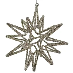 WIRE 3D STAR SILVER 15CM