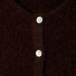 WOMENS CARDIGAN VITOW | COFFEE MELANGE