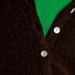 WOMENS CARDIGAN VITOW | COFFEE MELANGE