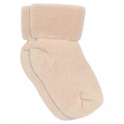 WOOL RIB BABY SOCKS | ROSE DUST