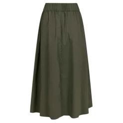 YARA POPLIN SKIRT | ARMY