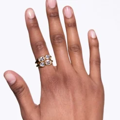 YOU & ME SIGNET RING | FORGYLDT