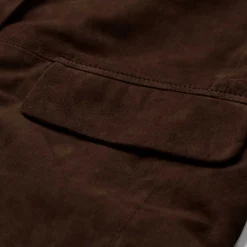 ZENIA SKINDBLAZER | DUSTY BROWN