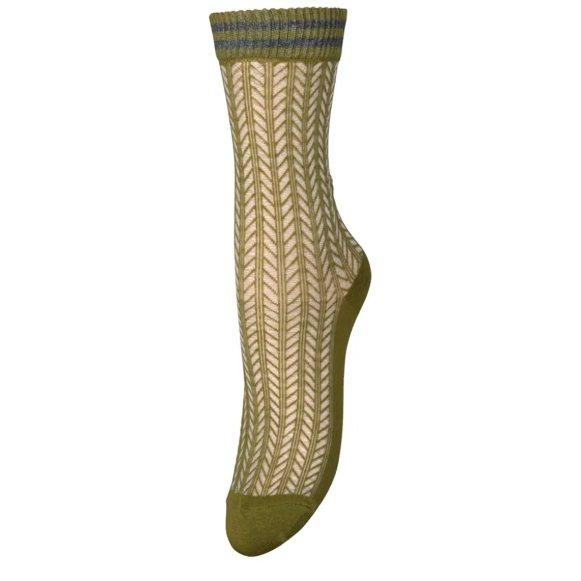 ZILLA SPORTY COTTA SOCK | ARMY/GREY MELANGE